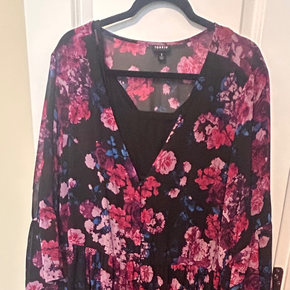 Torrid long boho dress